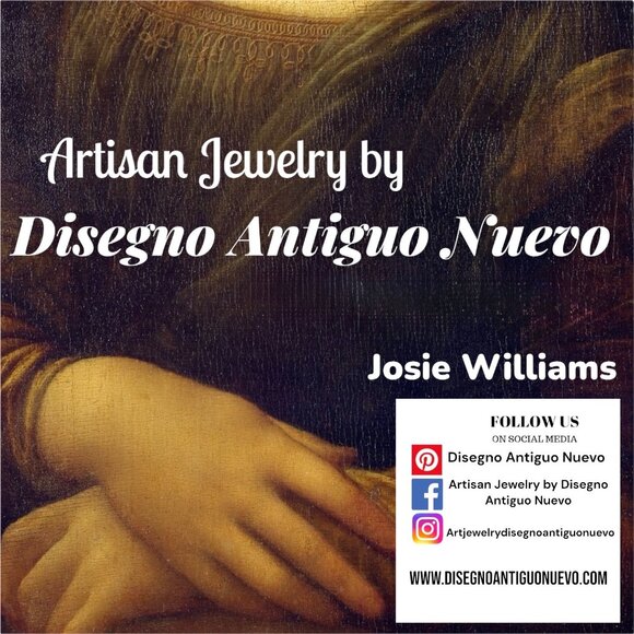 Handcrafted Artisan Silver & Glass Statement Ring Abstract Woman Portrait Design - Picture 15 of 17